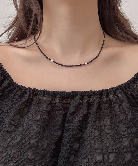 비즈 네크리스 3colors