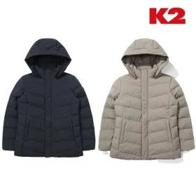 k2 여성 베일리 중기장 간절기 경량 구스다운자켓