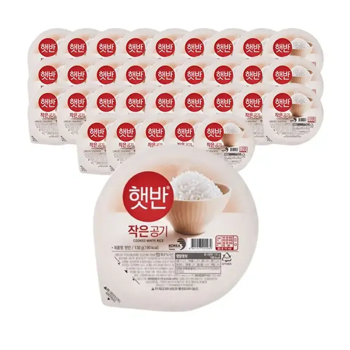 햇반 작은공기 130g 36개