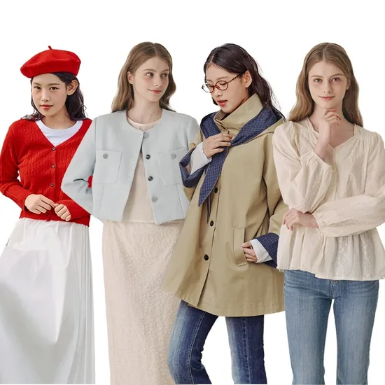 숲 스트라이프 칼라넥 니트