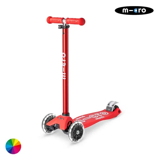 마이크로킥보드 맥시T 디럭스LED 세발킥보드