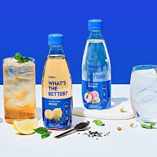 널담 블랙티 캐모마일 티스파클링 350ml 24개