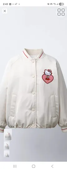 헬로키티 봄버 제킷
