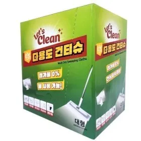 렛츠클린 다용도 건티슈 대형 200매