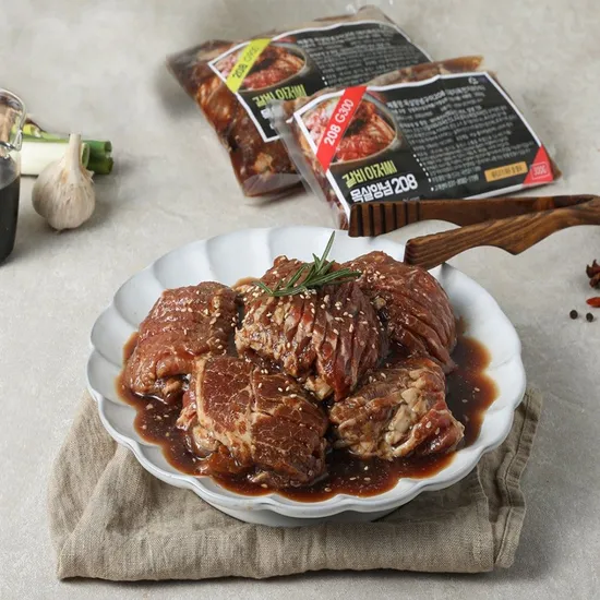 갈비아저씨 돼지갈비 맛 양념구이 300g 10팩