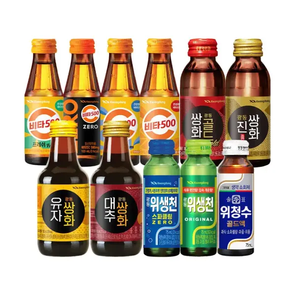 비타500 오리지널 칼슘 제로 등 100ML 20병