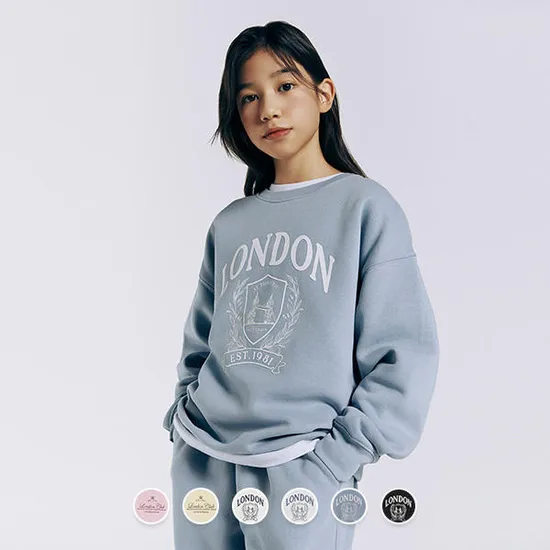 주니어 기모 맨투맨