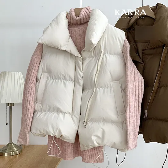 웰론매트터치패딩베스트 77까지