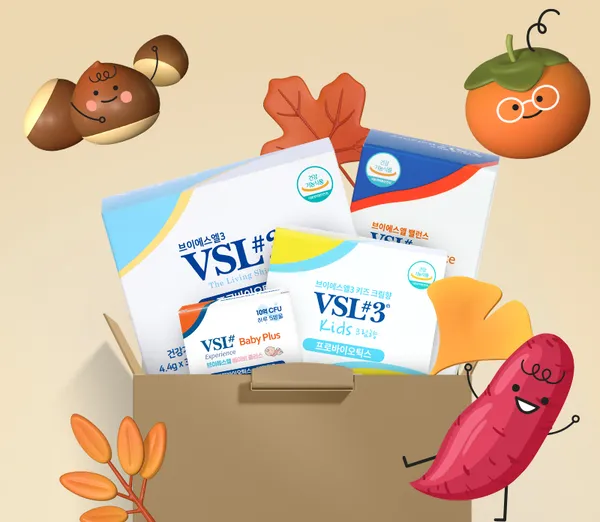 VSL3 키즈크림향 생유산균 30포 3개