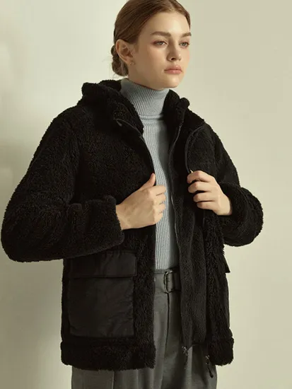 루시앙 쉘파점퍼 조끼 세트