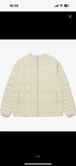 커버낫 덕다운 경량패딩