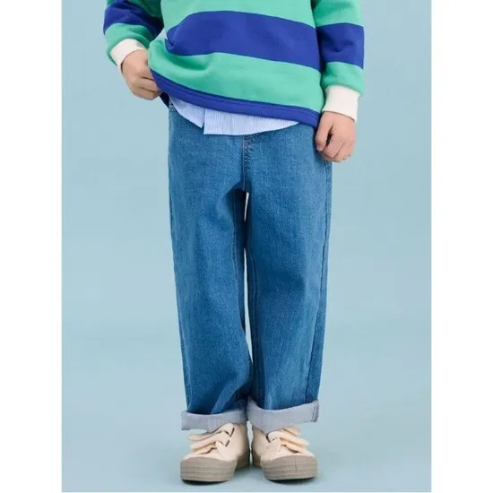 빈폴 키즈 데님 팬츠 블루