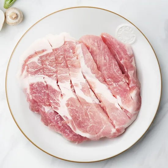 한돈 목살 500g 500g 용도별 골라담기