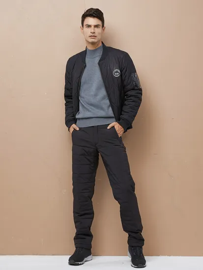 남성 4중보온 패딩팬츠