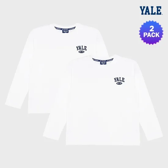 예일키즈 롱슬리브 티셔츠 2PACK