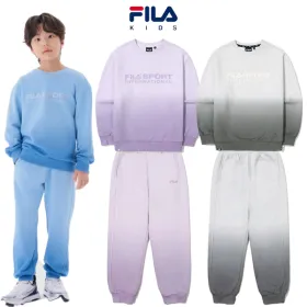 휠라키즈 가먼트 다잉 셋업