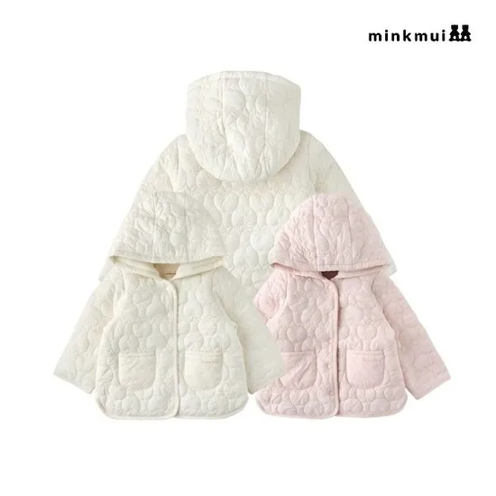 밍크뮤 유아 원라이트 후드점퍼
