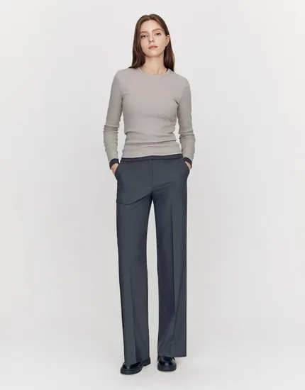 스트레이트 슬랙스