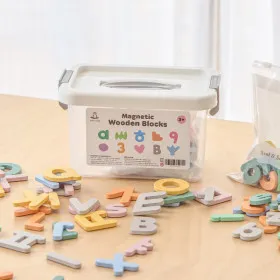 쏠앤샘 원목 자석블럭 87pcs 4종세트