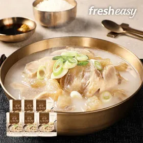 안일옥 진한 도가니탕 650g 6팩 3.9kg