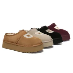 에버어그 메리제인 플랫폼 천연양털 어그