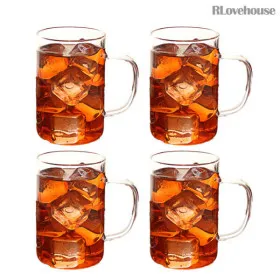 내열 유리컵 전자레인지 가능 총 4개