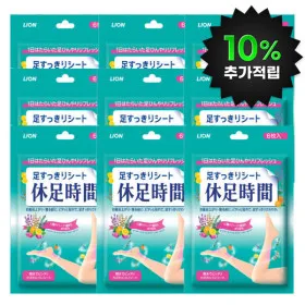 휴족시간 쿨링시트 6매입 9개