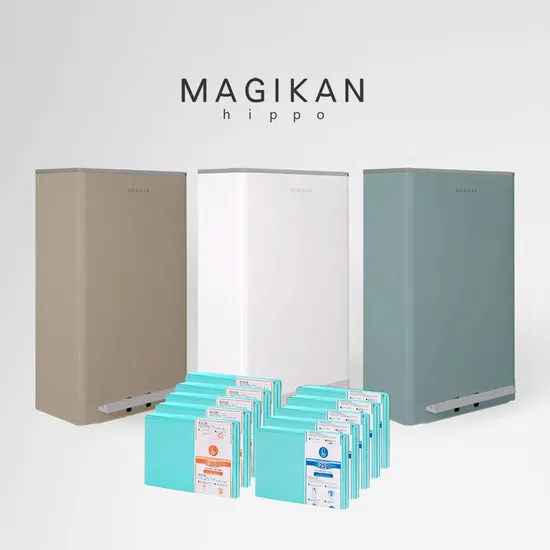 매직캔 히포 21L 냄새차단 휴지통