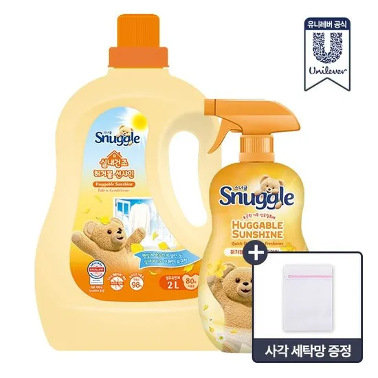 스너글 유연제 2L 탈취제 470ml