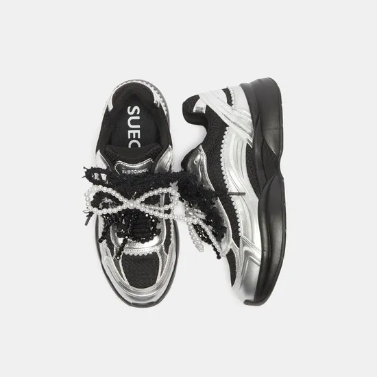 슈콤마보니 스니커즈 블랙