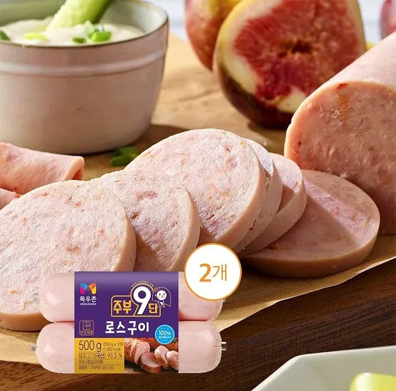 목우촌 주부9단 로스구이햄 500g 2개