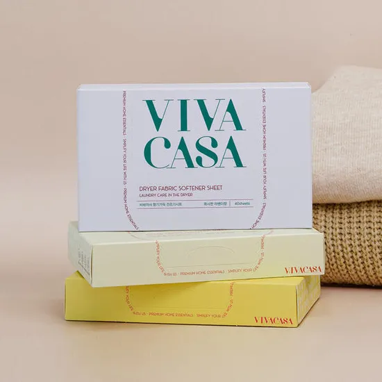비바까사 향기가득 퍼퓸 건조기시트 2박스