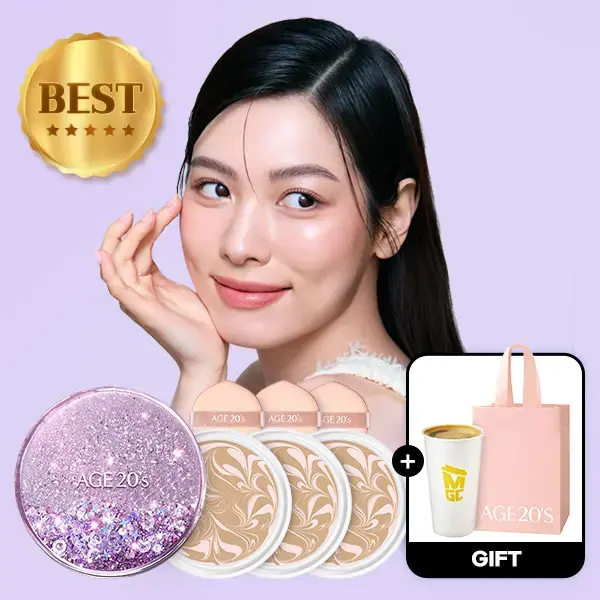 에이지투웨니스 샤이닝드롭 오리지날 팩트 케이스 리필 3개