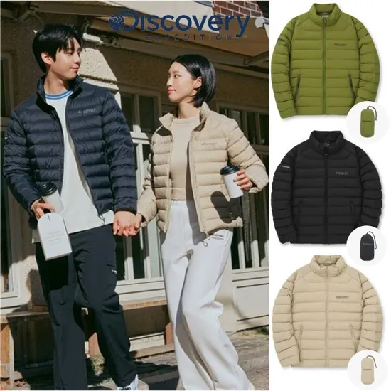 디스커버리 구스다운 경량패딩