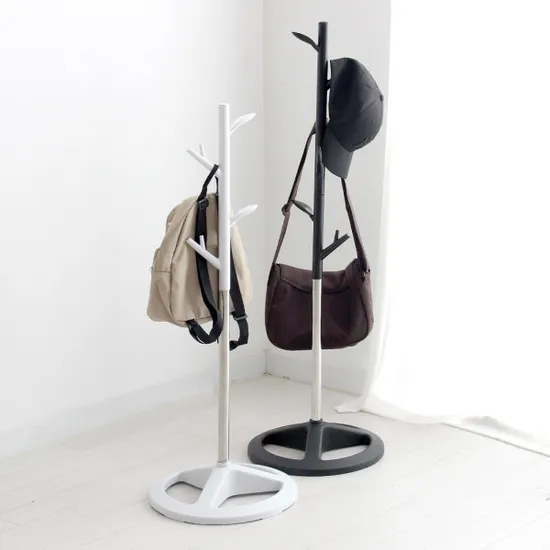 올리빙 스탠드 가방걸이 미니행거 2단