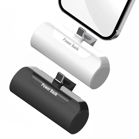 도킹형 대용량 미니 보조배터리 2개