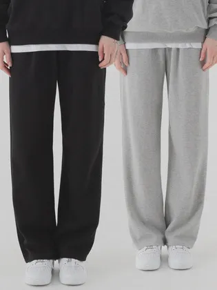 피아네르 에센셜 세미 와이드 스웨트팬츠 2장