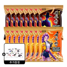 농심 케데헌 새우깡 8봉 메운새우깡 8봉