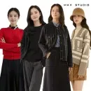 리들리나인 케이블 울 가디건