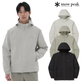 스노우피크 남성 클랜드 우븐 바람막이