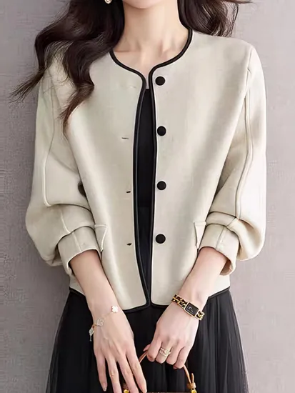 클라셰 소프트라인버튼자켓