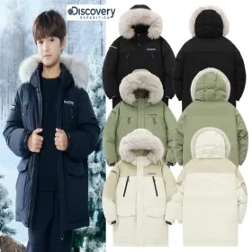 디스커버리키즈 그래비 다운 미드패딩