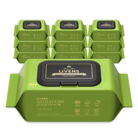 리벤스 시그니처 G-에디션 물티슈 70매 20팩