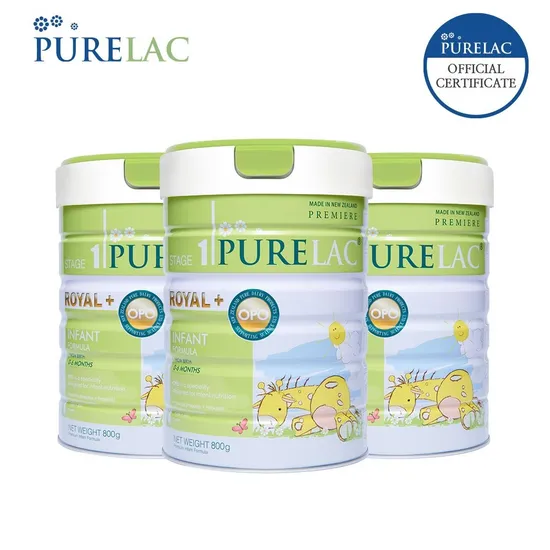 퓨어락로열플러스 1단계 2단계 3단계 800g 3캔