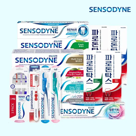 센소다인 리페어 앤 프로텍트 치약 100g 3개