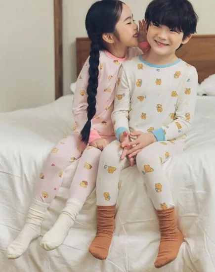 탑텐키즈 온에어 모달 코튼 셋업