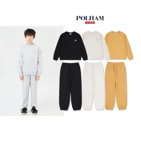 폴햄키즈 라이트플리스 자수맨트맨 조거팬츠