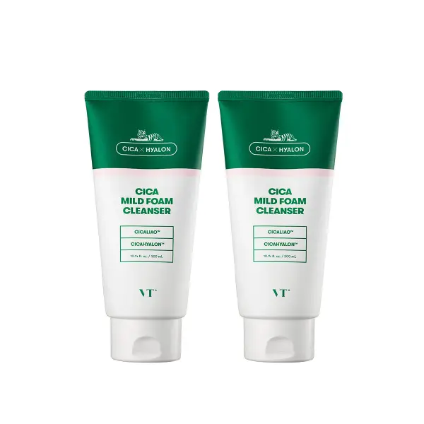VT 시카 마일드 폼 클렌저 300ml 2개