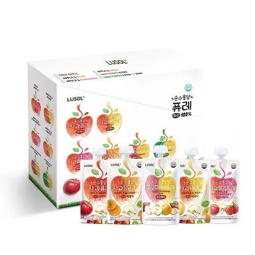 루솔 순수퐁당 퓨레 5종 18팩 2팩