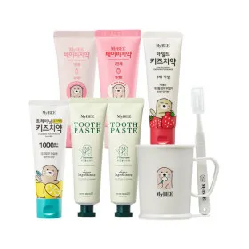 마이비 어린이 불소치약 999ppm 4개 묶음